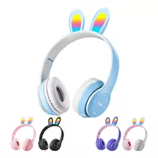 Mayoreo -auriculares Bluetooth Luminoso Conejo Diadema Niños