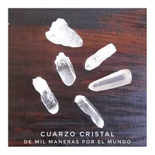 Cuarzo Cristal. Piedra Natural. Transmite Y Potencia Energía