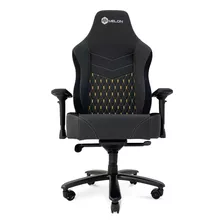 Silla Sillon Gamer Melon Gaming Ejecutivo Melon Reclinable Color Negro/amarillo Volcano