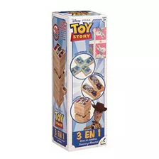 Juego De Mesa Para Niños Torre De Madera 3 En 1 Toy Story