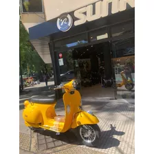 Moto Eléctrica Vespa Sunra Batería Grafeno Motor 3000w 0km