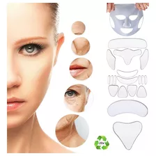 Kit Adesivos Anti Rugas Rosto Colo Pescoço + Másc Facial
