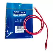 Patch Cord Cat6a Newlink 3 Pies Azul