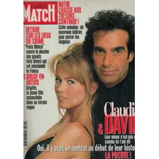 Revista Paris Match: Claudia Schiffer & David Copperfield