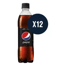 Pepsi Botella 500ml Black Pack X12 Zetta Bebidas