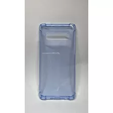 Carcasa Transparente Azul Para Samsung Galaxy S10