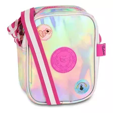 Bolsa Shoulder Bag Holográfica Luluca Oficial Feminina Alça