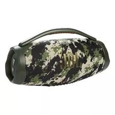 Caixa De Som Bluetooth Boombox 3 Camuflada Verde-musgo Jbl 1