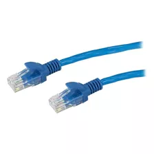 Cabo De Rede Cat6 Rj45 5 Metros Azul Cabo De Internet Lan