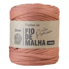 Fio De Malha Fischer 140m Crochê Artesanato Todas As Cores Cor 19 Telha