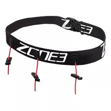 Zone3 Ultimate Race Number Belt Con Presillas De Gel