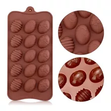 Molde De Silicona Bombones De Chocolate Huevo Pascuas