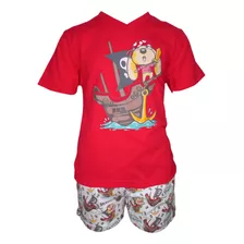 Pijama Algodón Corto Pirate Niño 12/16 Mon Amour