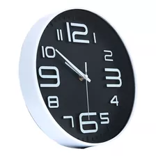 Relógio Parede Decorativo Moderno 25cm Para Cozinha Sala 