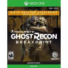 Ghost Recon Breakpoint Steelbook Gold Edition Xbox One Novo