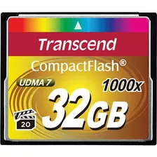 Transcend 32gb Compactflash Memory Card Ultimate 1000x Udma