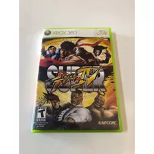 Super Street Fighter Iv 4 Xbox 360 Jogo Original Seminovo