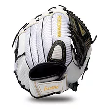 Guante De Softbol - Diestro 12 .5 Blanco Dorado