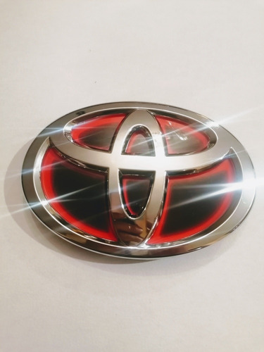 Emblema Parrilla Toyota Prius (rojo)  Foto 2