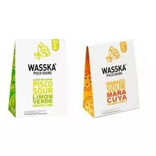 Kit 2 Wasska Maracuja E Lemon Preparação Pisco Sour Peruano