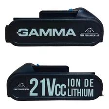 Bateria Gamma 21vcc - Para Parafusadeira E Chave De Impacto