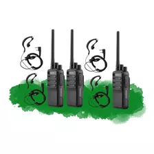 6 Rádio Comunicador Intelbras Walkie Talkie Rc3002 G2+ Fones