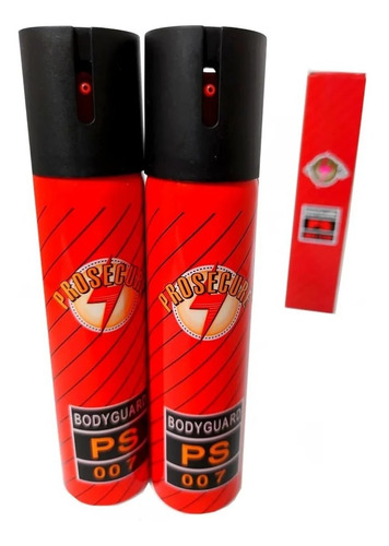 Kit 02 Unidades Pimenta Em Spray  110ml Defesa - Legalizado