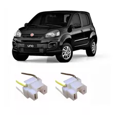 2 Chicote Com Soquete Para Lâmpada H4 Farol Fiat Uno (todos)