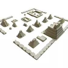 Maqueta México Tenochtitlan - Impresión 3d