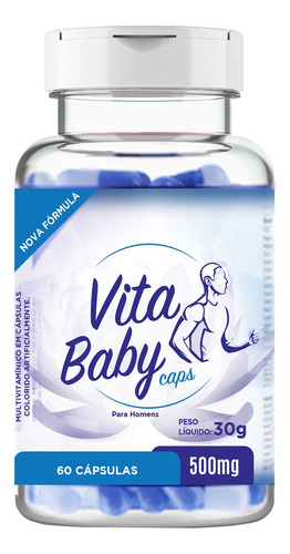 Vita Baby Caps Suplemento Vitamínico Masculino Black Friday