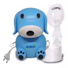 Nebulizador Inalador Infantil Dog Azul Nebdogaz - 01 Und