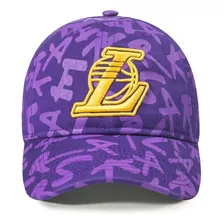 Jockey Nba Los Angeles Lakers Color Morado Logo Amarillo