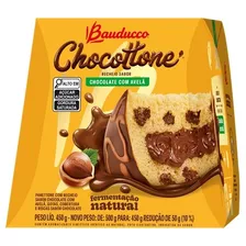 Panettone Recheio Chocolate Com Avelã Cobertura Chocola 450g