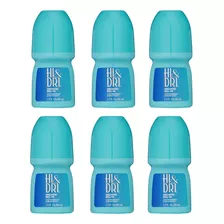 Desodorante Sem Cheiro Hi&dri Rollon Azul Pack C/ 6 Revenda