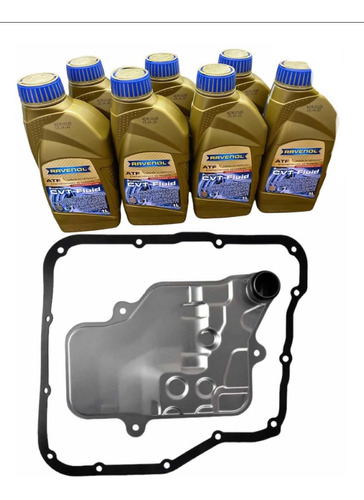 Filtro+junta+aceite 7 Lt Ravenol Cvt Subaru Xv,wrx,outback, Foto 2