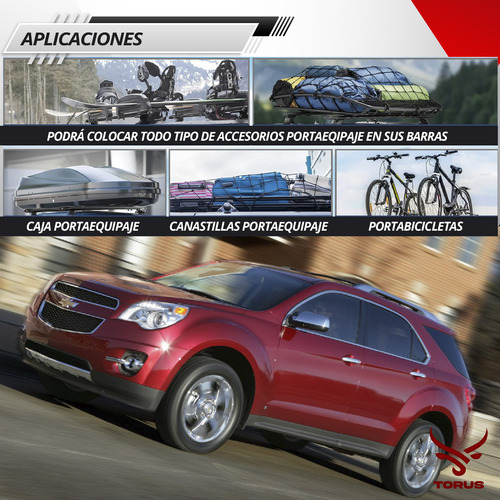 Barras Portaequipaje Chevrolet Equinox 2010 11 12 13 14.. 17 Foto 5