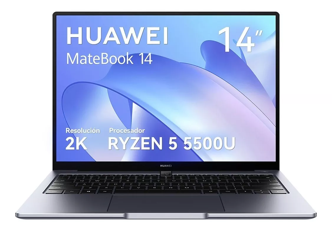 Laptop Huawei Matebook 14 Ryzen 5 5500u 8gb Ram 512gb Gris
