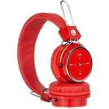 Fone Bluetooth B05 Wireless Stereo Cor Vermelho