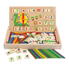 Caja De Aprendizaje Montessori Juguetes Didácticos 