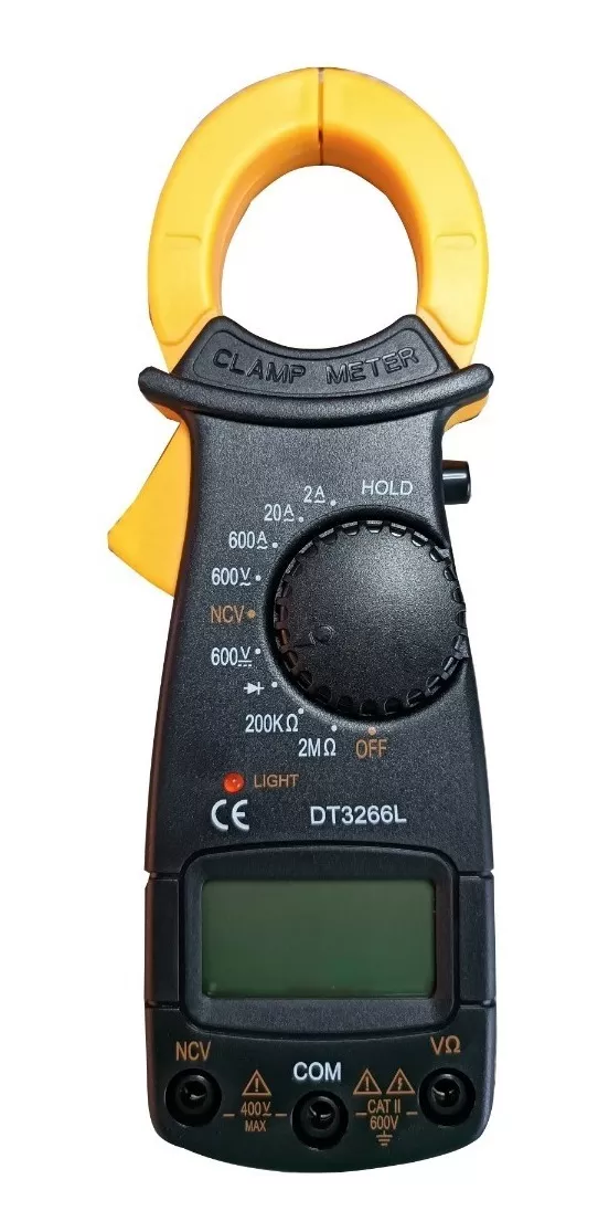 Pinza Amperimétrica Multímetro Digital Portátil Dt32662