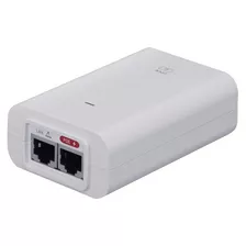 Adaptador Poe Ubiquiti 802.3af (48vdc 0.32 A) Gigabit Unifi