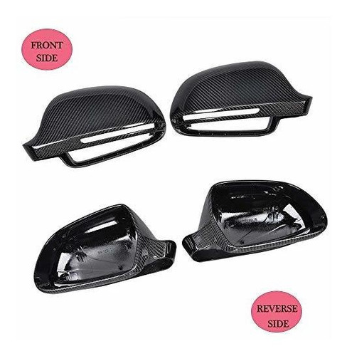 Espejo - Mcarcar Kit Mirror Cover Fits Audi A4 B8 S******* Q Foto 5