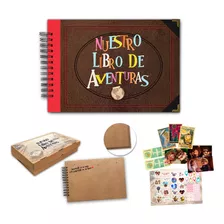 Libro De Aventuras Up Premium 30 Hojas + Regalos