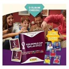 Álbum Copa Mundo Qatar 2022 Capa Dura + 100 Figurinhas Full Sem Repetição Para Colar