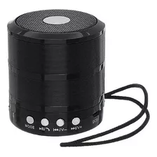 Mini Caixa De Som Portátil Grasep Speaker Ws-887 - Preto 