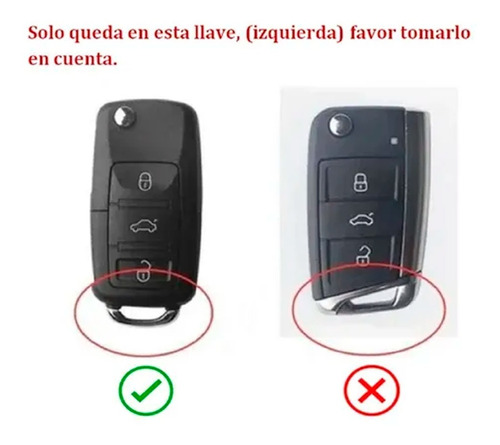 Funda Carcasa Llave Plstico Tpu Flexible Para Tiguan Vw Foto 5