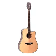 Violão Elétrico Crafter Rd600 Ce Tampo Sólido Natural Cor Creme Material Do Diapasão Mogno Orientação Da Mão Destro