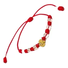 Manilla Pulsera En Hilo Roja Blanca 