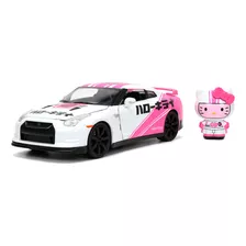 Jada Toys Hello Kitty Toyko Speed 1:24 2009 Nissan Gt-r R35