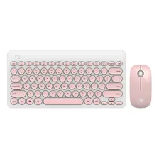 Fd Ik6620 Ultrafino 2.4g Teclado Sem Fio Set Mouse Gaming